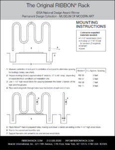RibbonRack Mounting Instructions