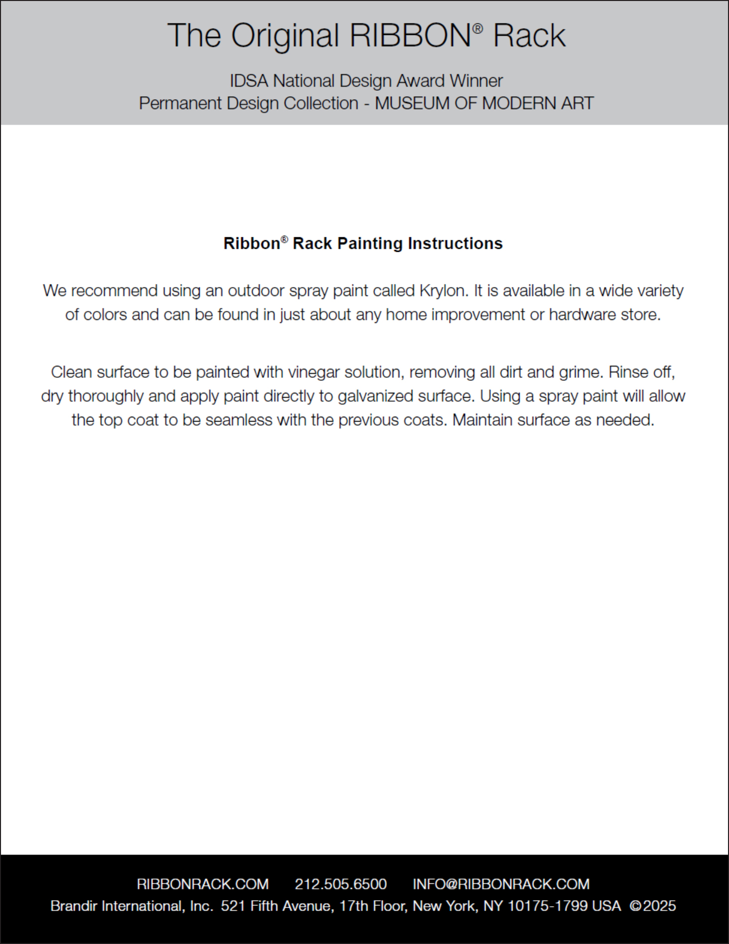 Painting - Ribbon Bike Rack